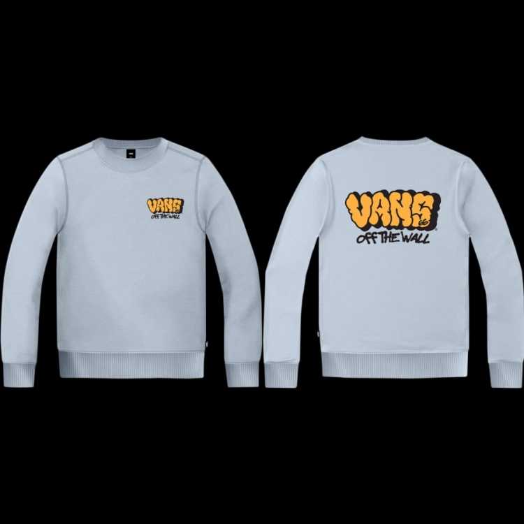 BY VANS GRAFF CREW SWEAT DAWN mist