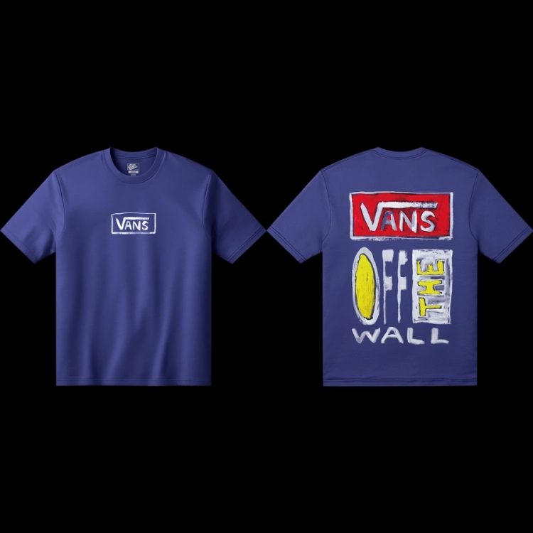 VANS ON CANVAS SS T ROYAL KOBALT