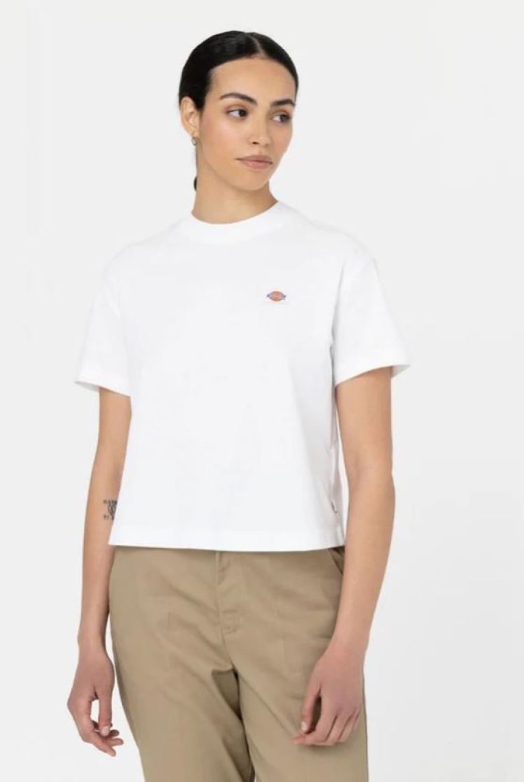 OAKPORT BOXY SS TEE WHITE WHX1