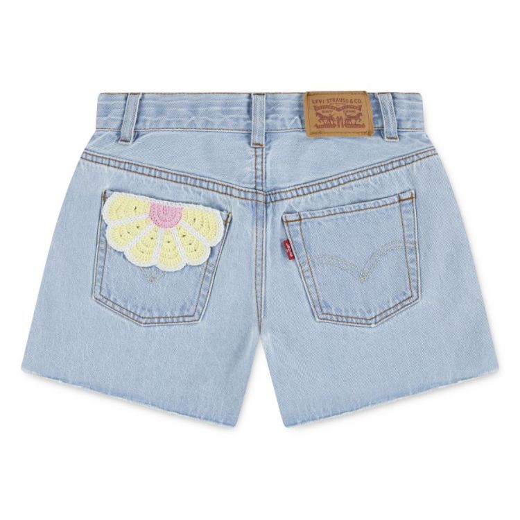 CROCHET APPLIQUE A-LINE SHORT LD9