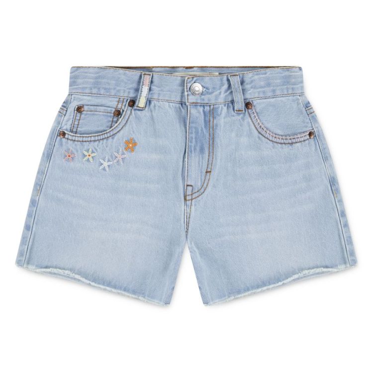 CROCHET APPLIQUE A-LINE SHORT LD9