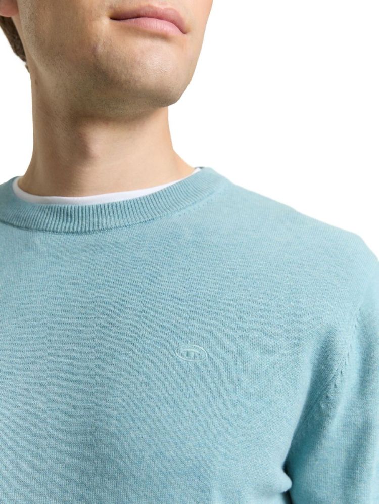 basic crewneck knit Pullover 39104