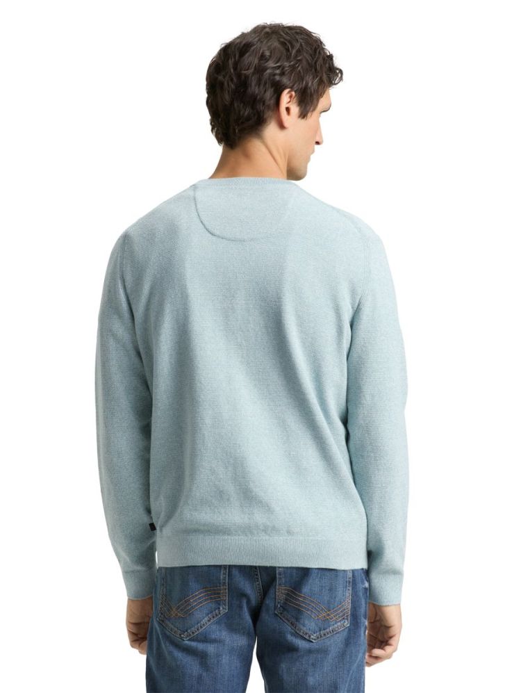 structured crewneck knit Pullo 39417