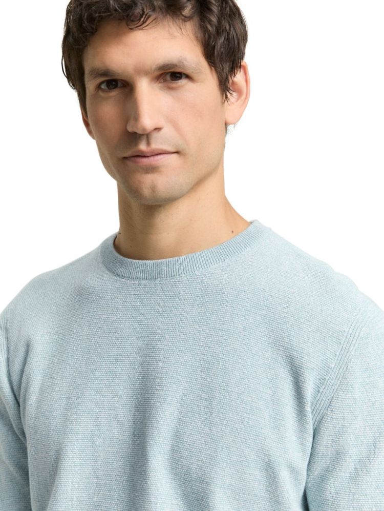 structured crewneck knit Pullo 39417