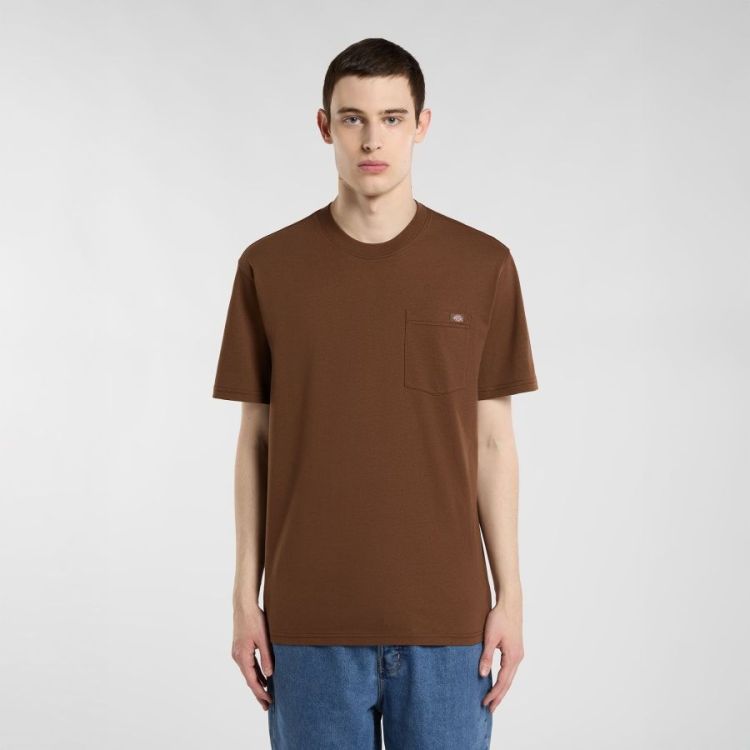 LURAY POCKET TEE SS TIMBER BROWN