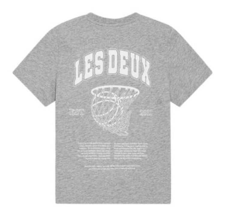HOOP T-SHIRT GREY MELANGE