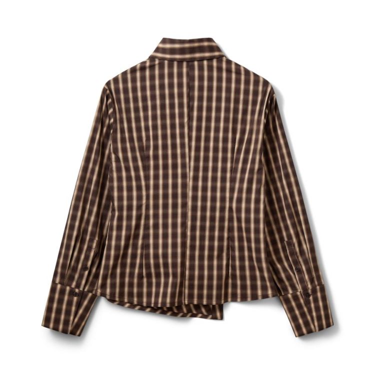  brown check