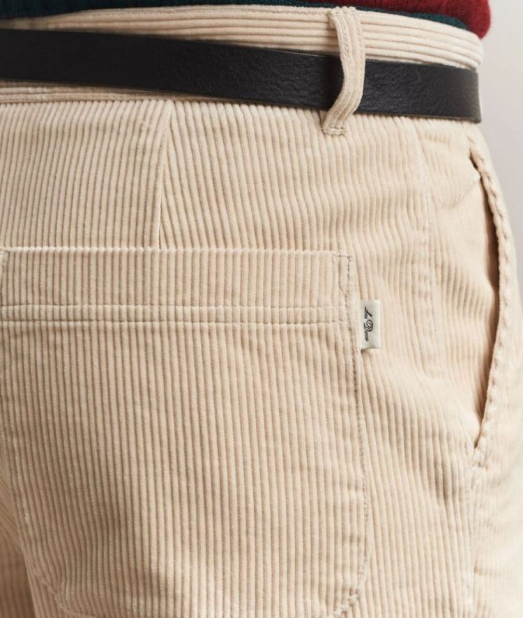 Corduroy Tapered Pants ivory