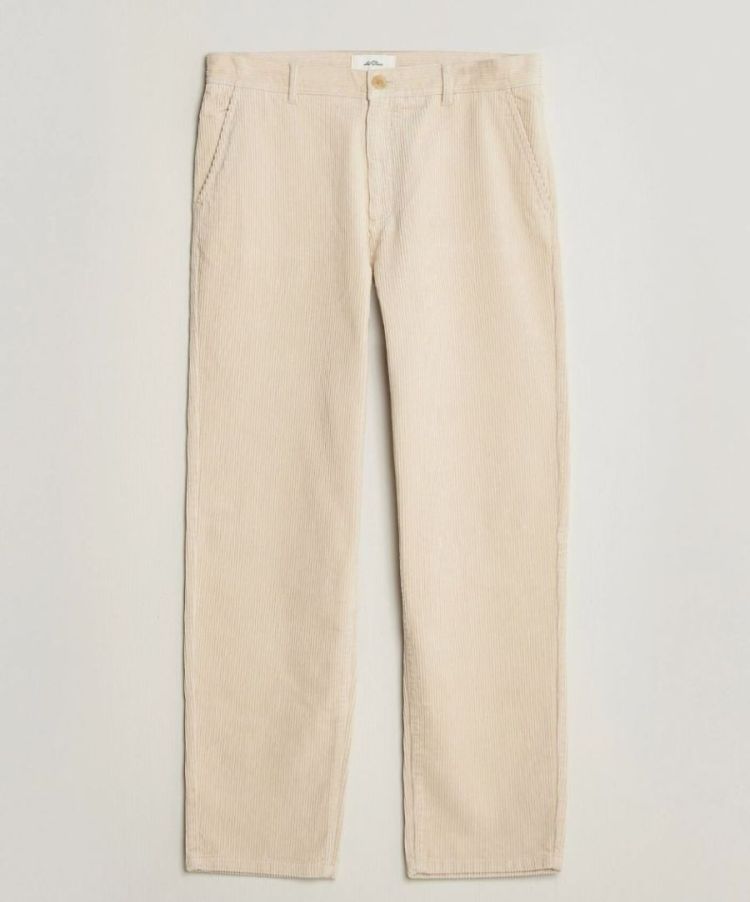 Corduroy Tapered Pants ivory