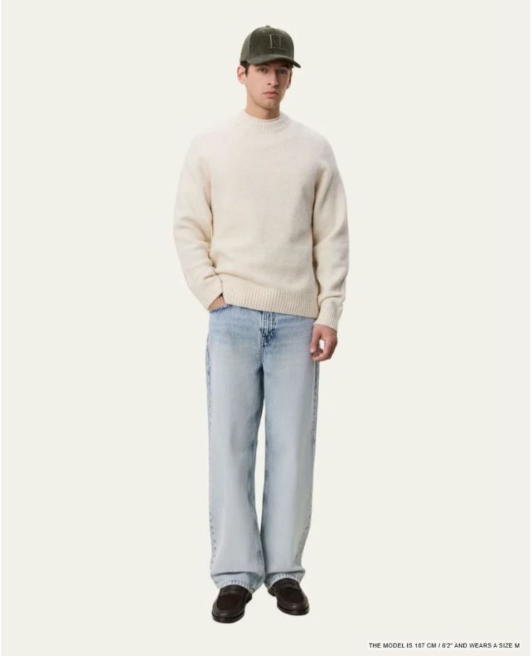 Soft Roundneck Knit ivory