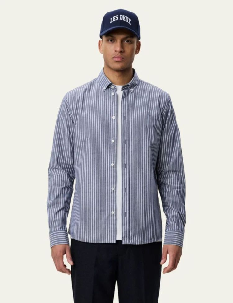 Light Oxford Striped Shirt blueprint