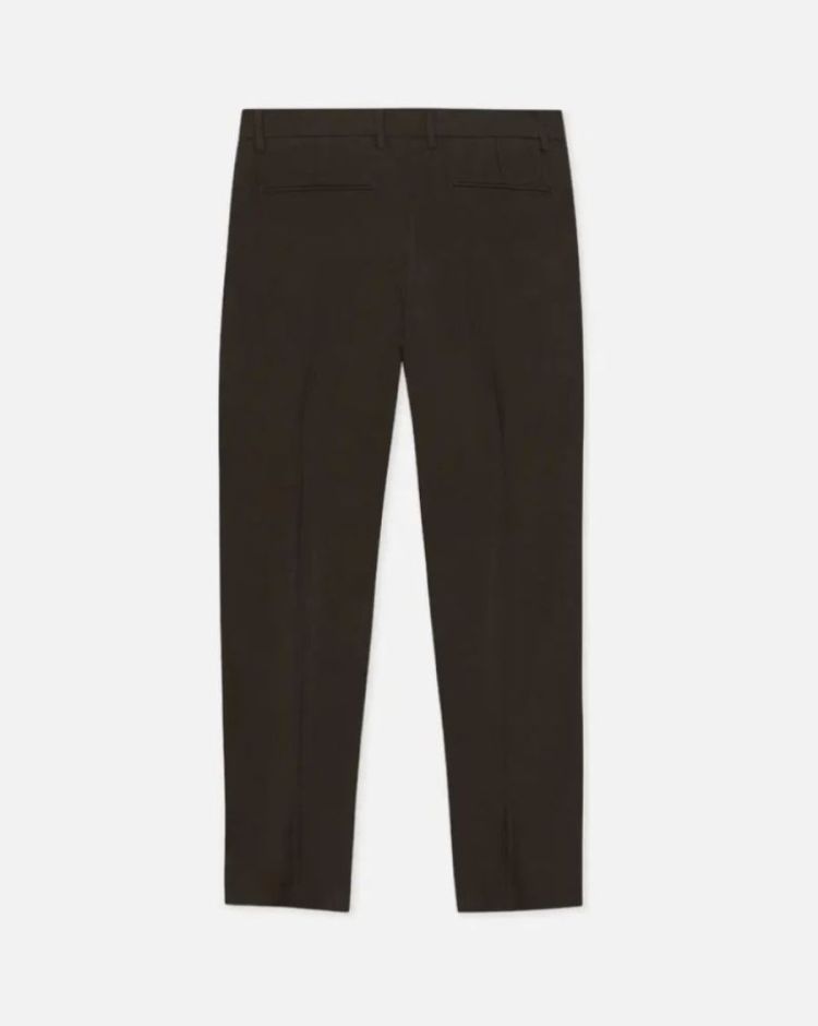 Brushed Twill Reg Suit Pants MOLé brown