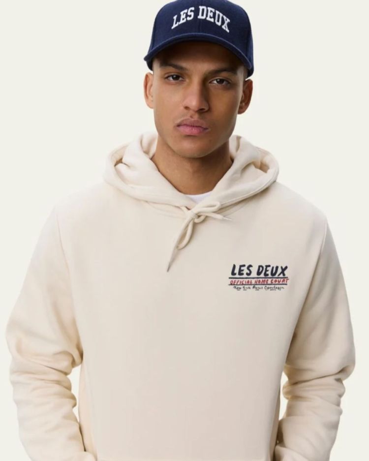 Record Hoodie ivory