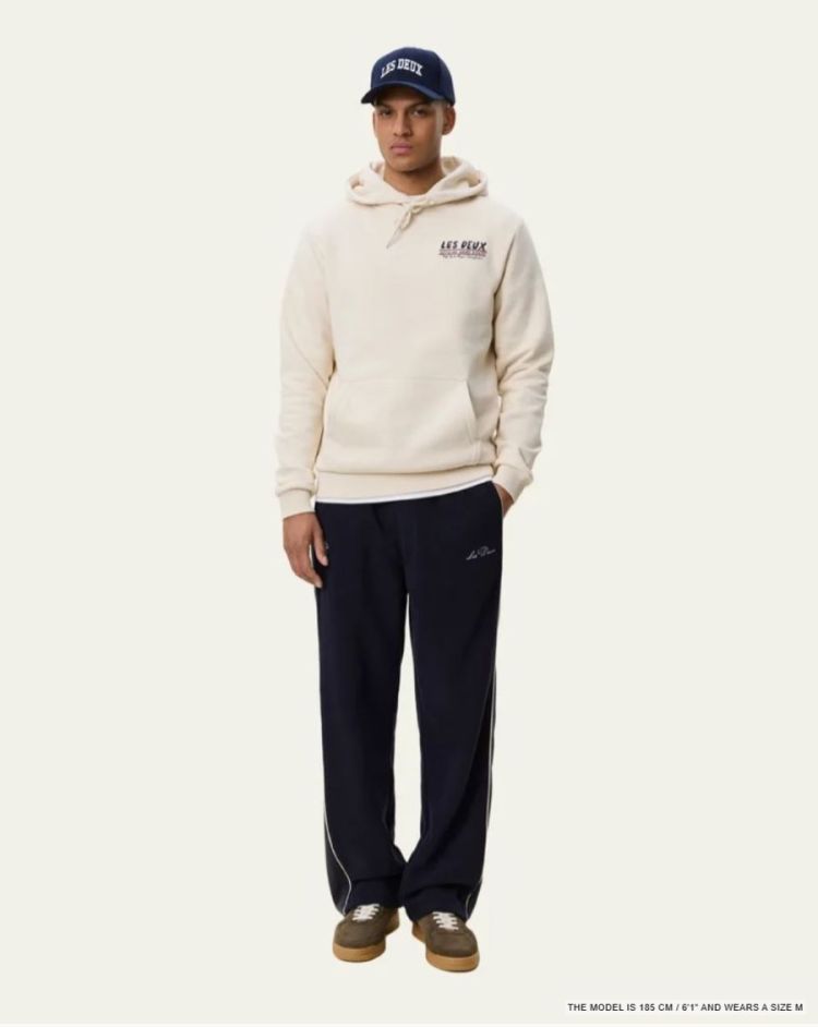 Record Hoodie ivory