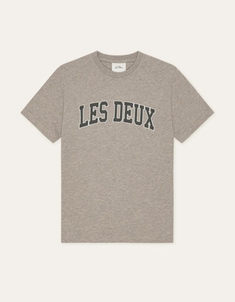 College T-Shirt KIDS DK SAND MEL