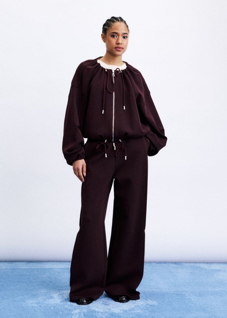 SHOSHA burgundy