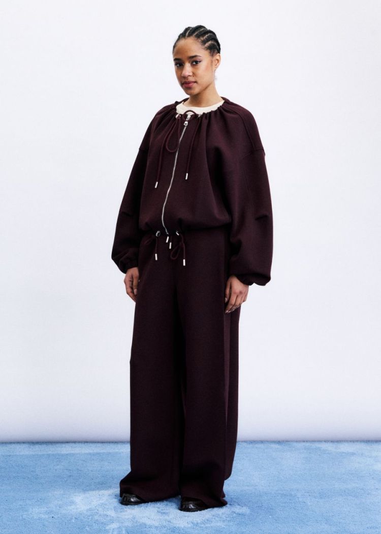 SHOSHA burgundy