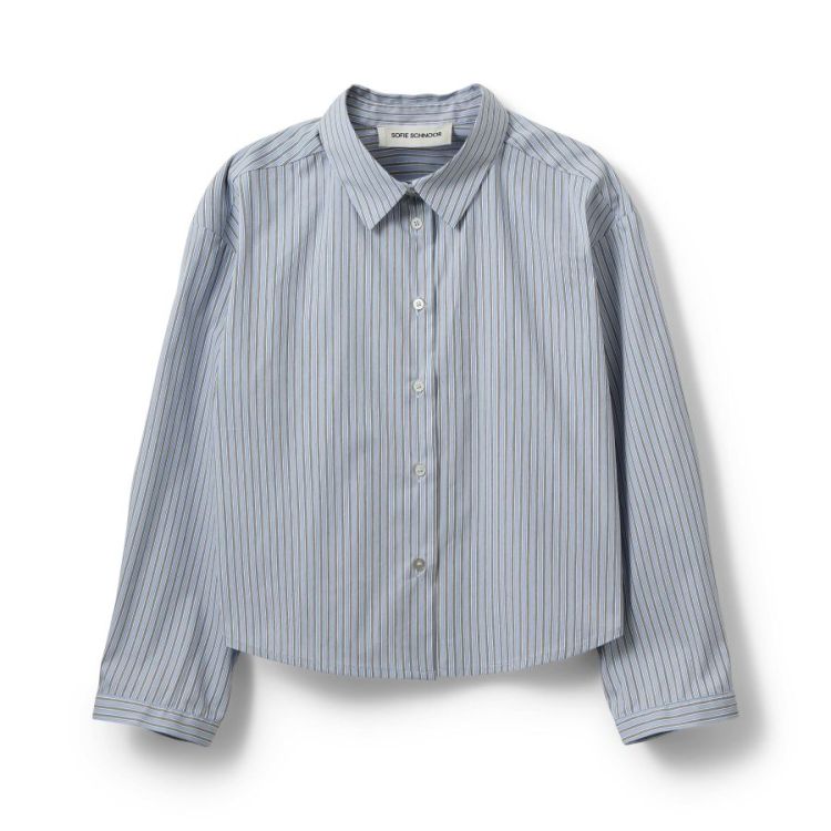NeyaSY Shirt blue striped 5092