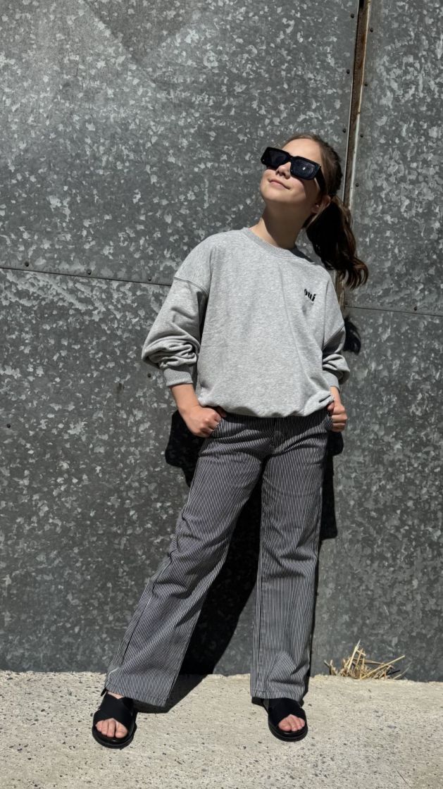 EliSY Sweatshirt Grey melange 8010