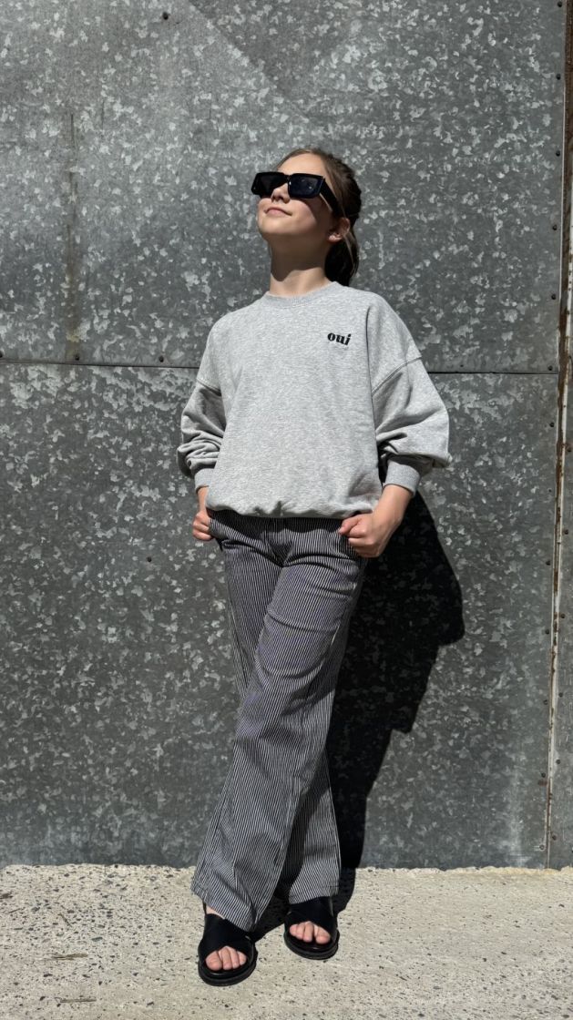 EliSY Sweatshirt Grey melange 8010