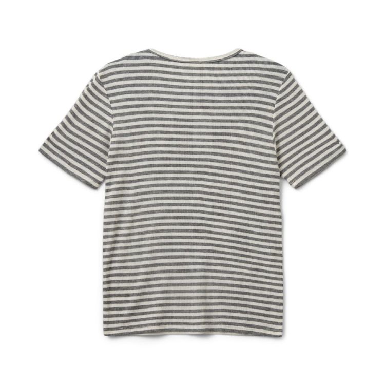 NATALIASY RIB T-SHIRT grey str 8048