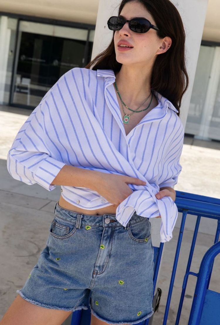  RAYURES BLEUES
