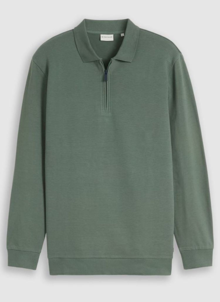 structured sweat polo 23374